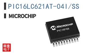 PIC16LC621AT-04I/SS
